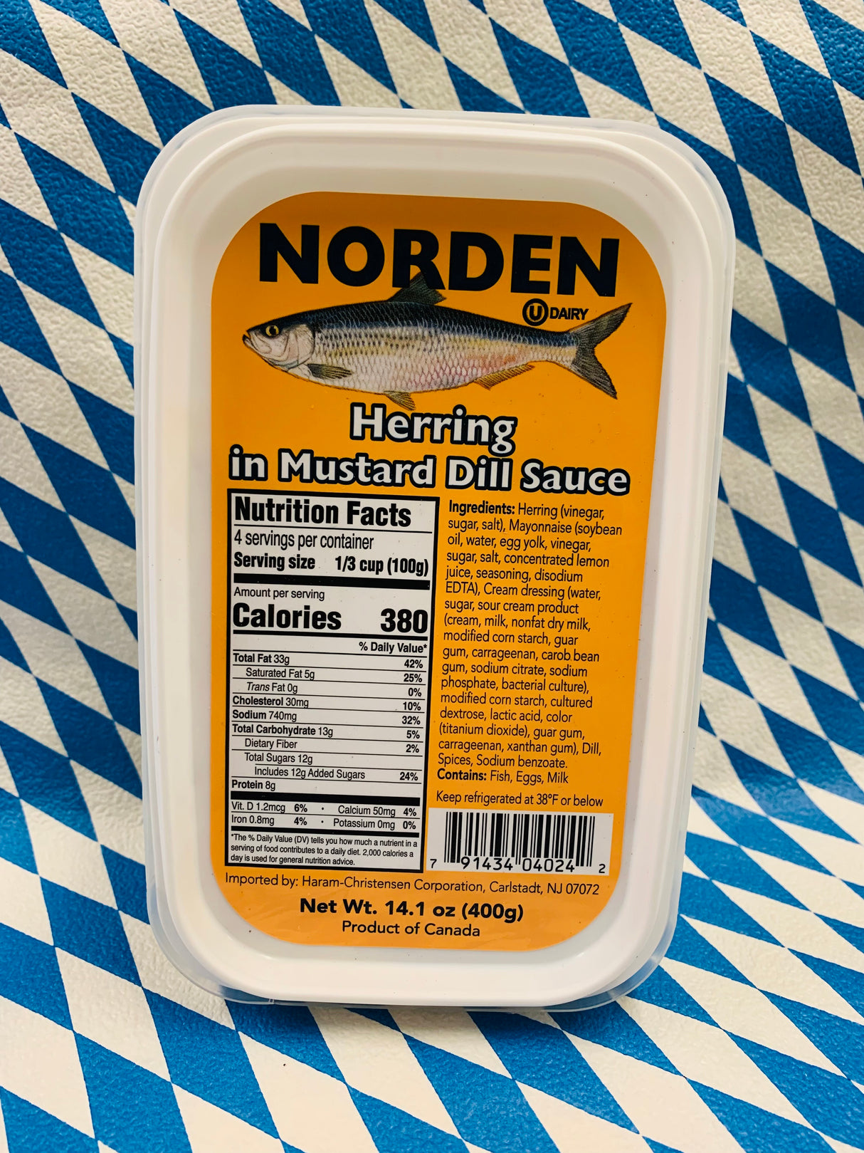 Norden Herring in Mustard Dill Sauce