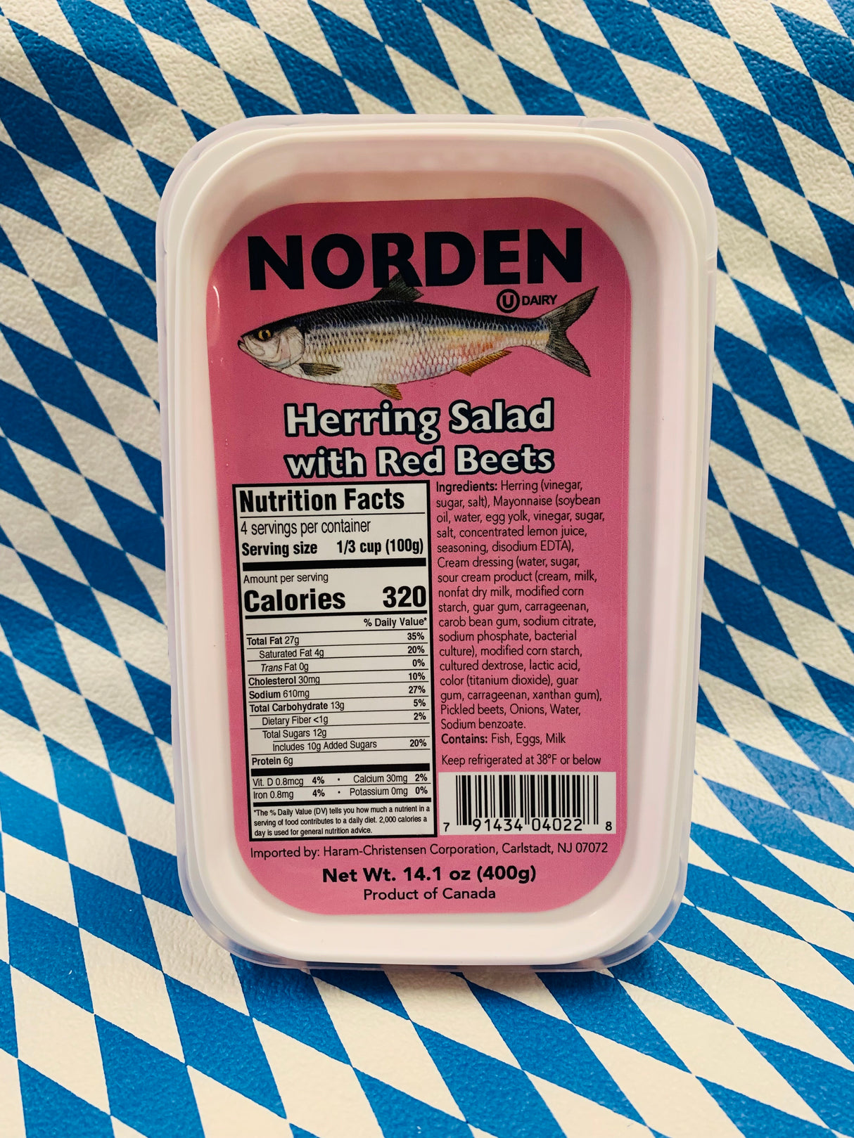 Norden Herring Salad with Red Beets