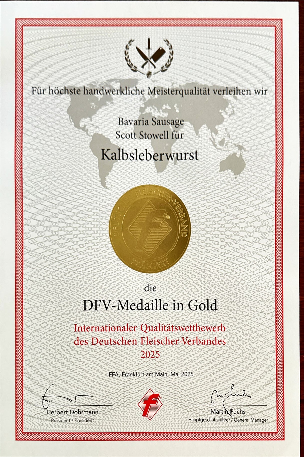 Kalbsleberwurst / Veal Liverwurst