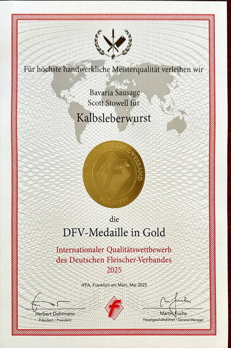 Kalbsleberwurst / Veal Liverwurst