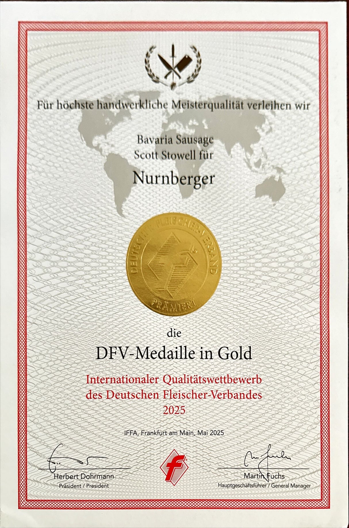 Nurnberger Style Bratwurst 1lb