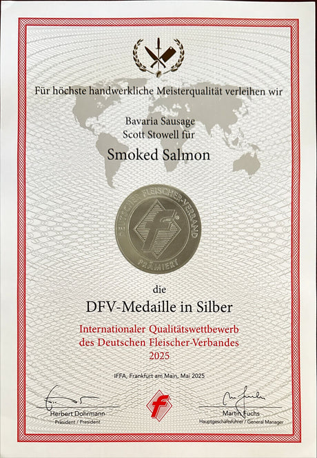 Bavaria's Atlantic Smoked Salmon - 1 lb