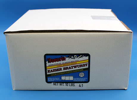 Bavaria's Kaiser Bratwurst 10lb box