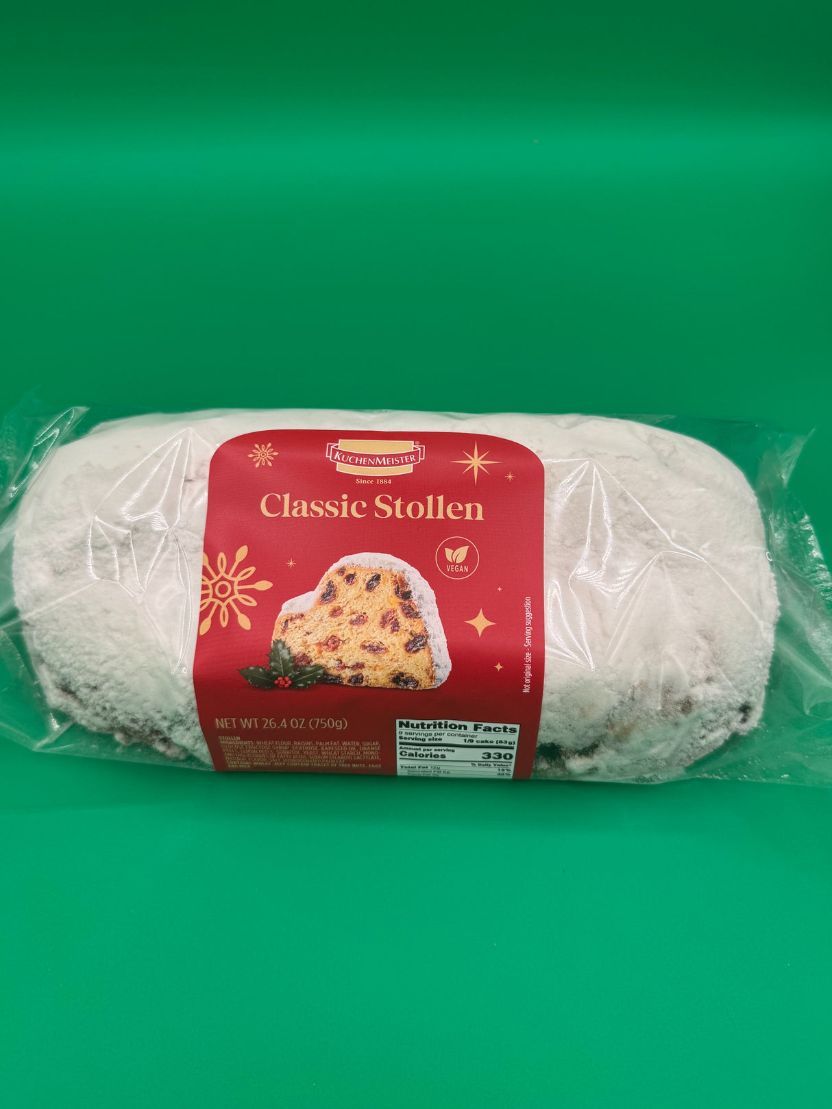 Kuchen Meister Christstollen Cello 26.4oz