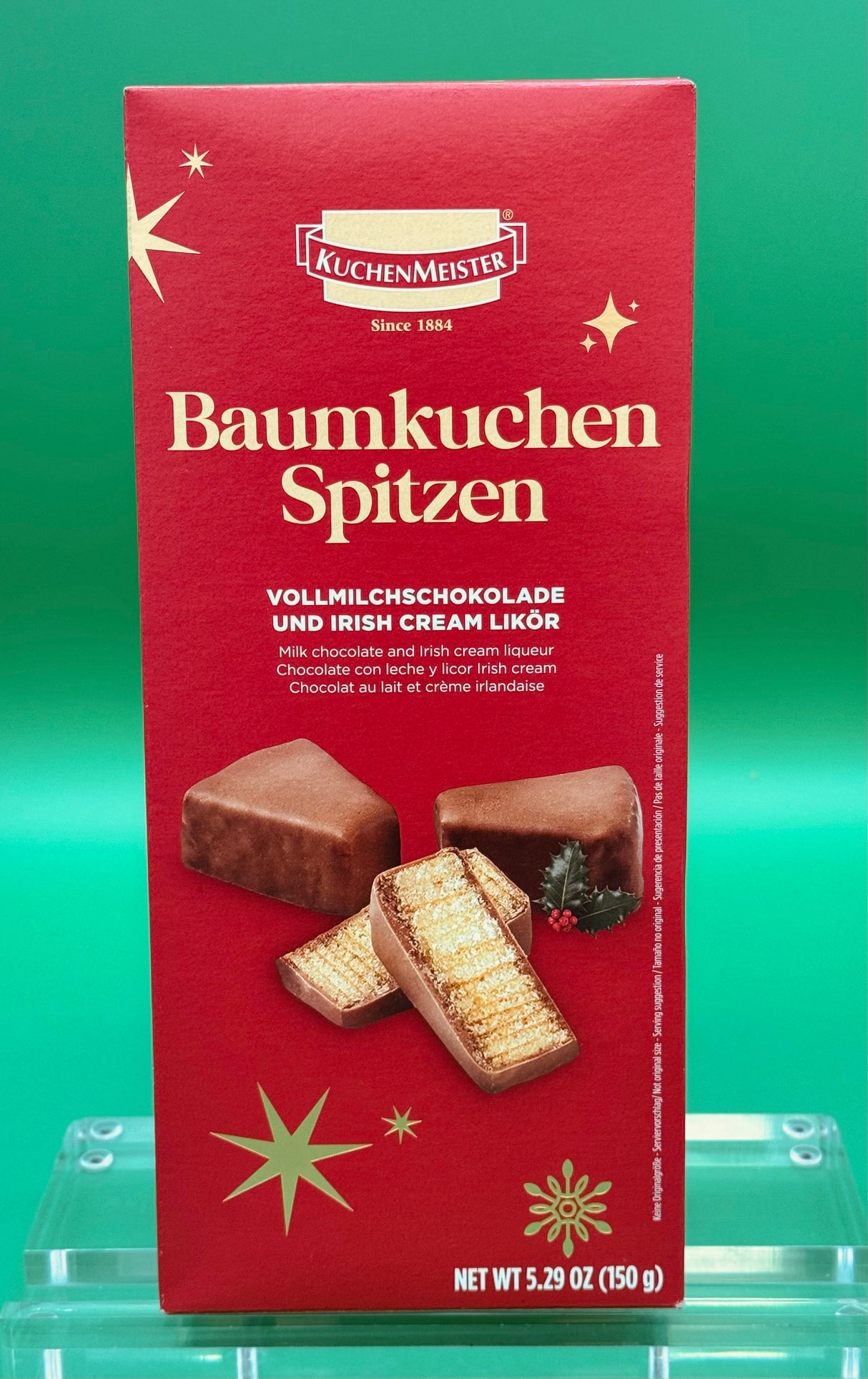 Kuchen Meister Baumkuchen Spitzen Irish Cream 5.29oz