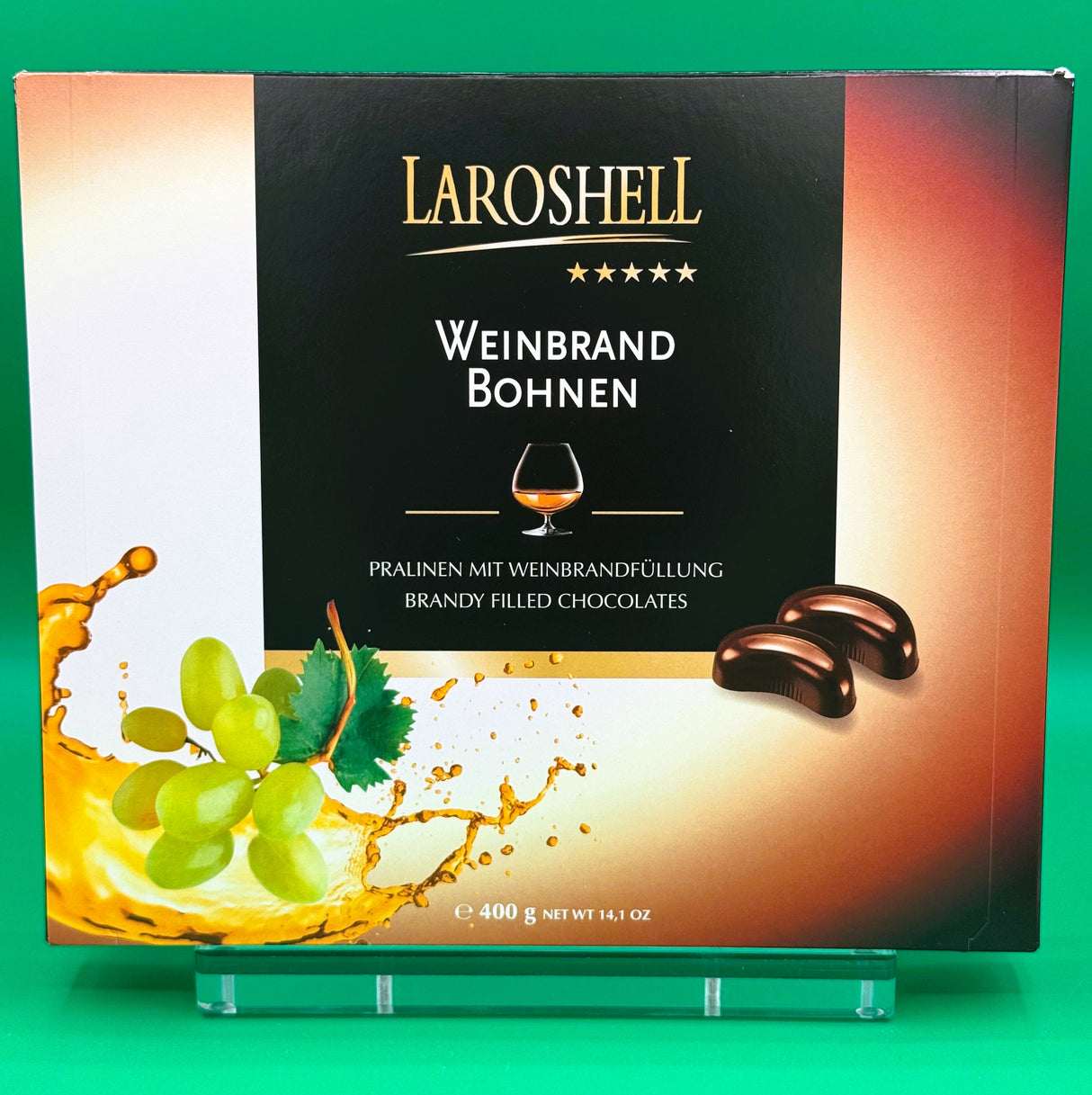 Laroshell Weinbrandbohnen 14oz