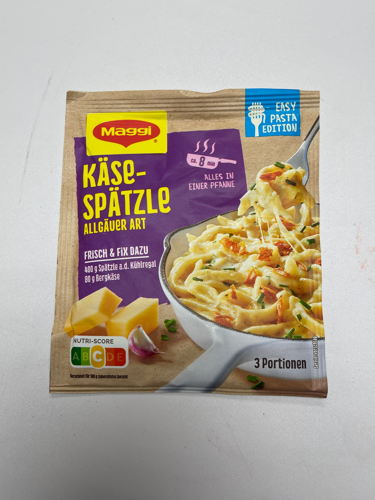 Maggi Kase Spatzle Allgauer Style