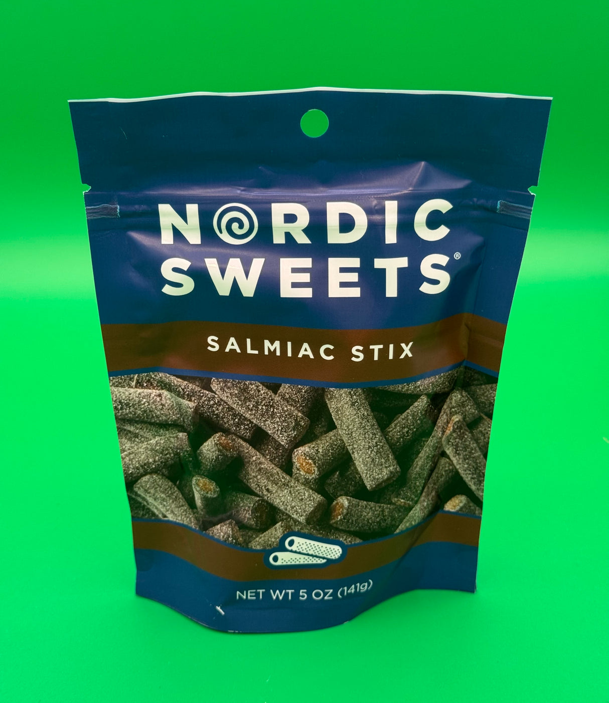 Nordic Sweets Salmiac Stix (Salty Licorice)