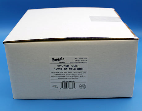 Smoked Polish Bratwurst 10lb box