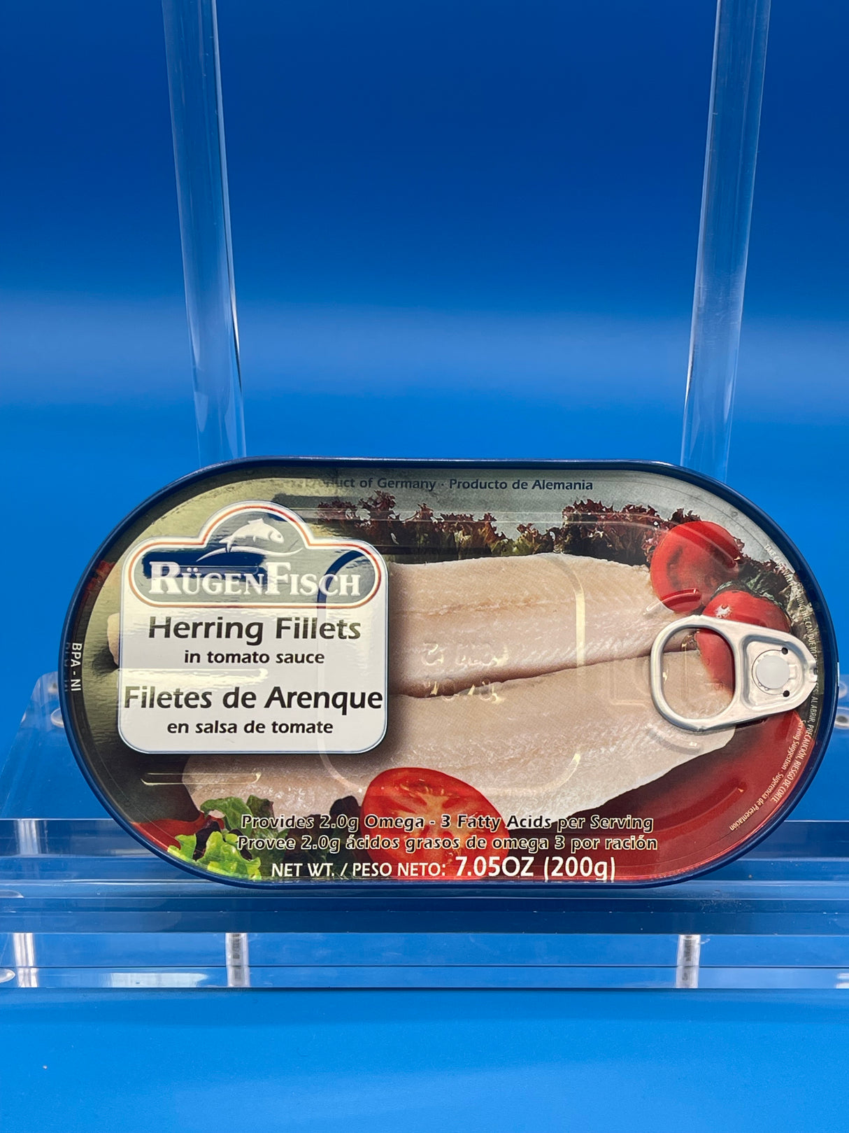 RugenFisch Herring Fillets in Tomato Sauce (Filetes de Arenque) 200g
