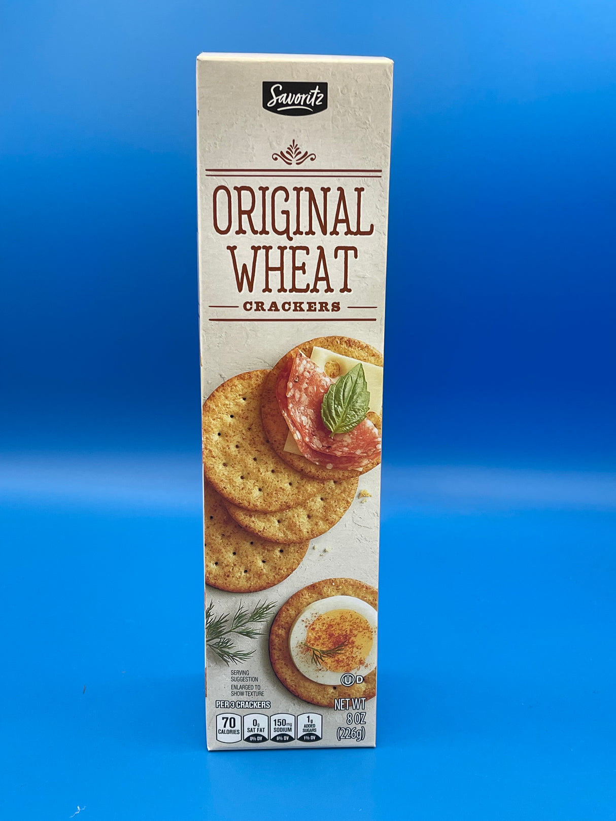 Savoritz Original Wheat Crackers 8oz