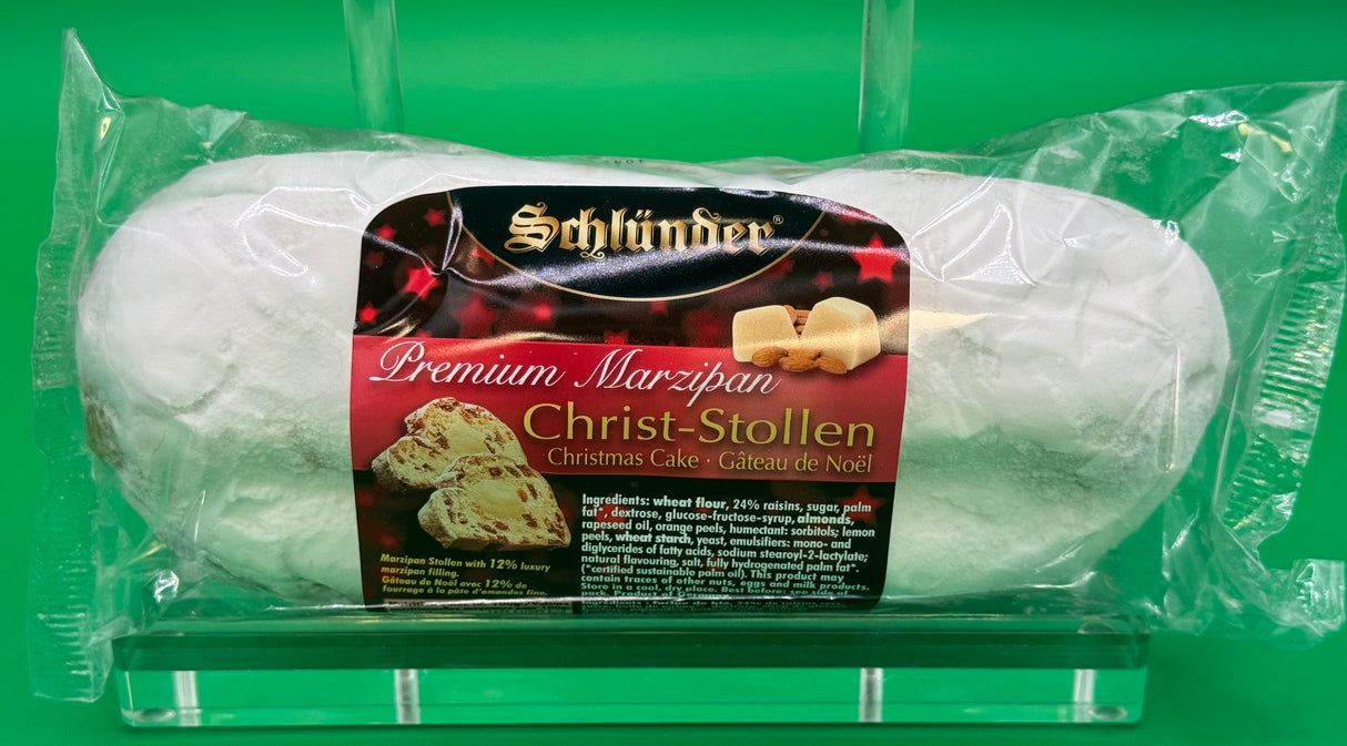 Schlunder Premium Marzipan Christstollen