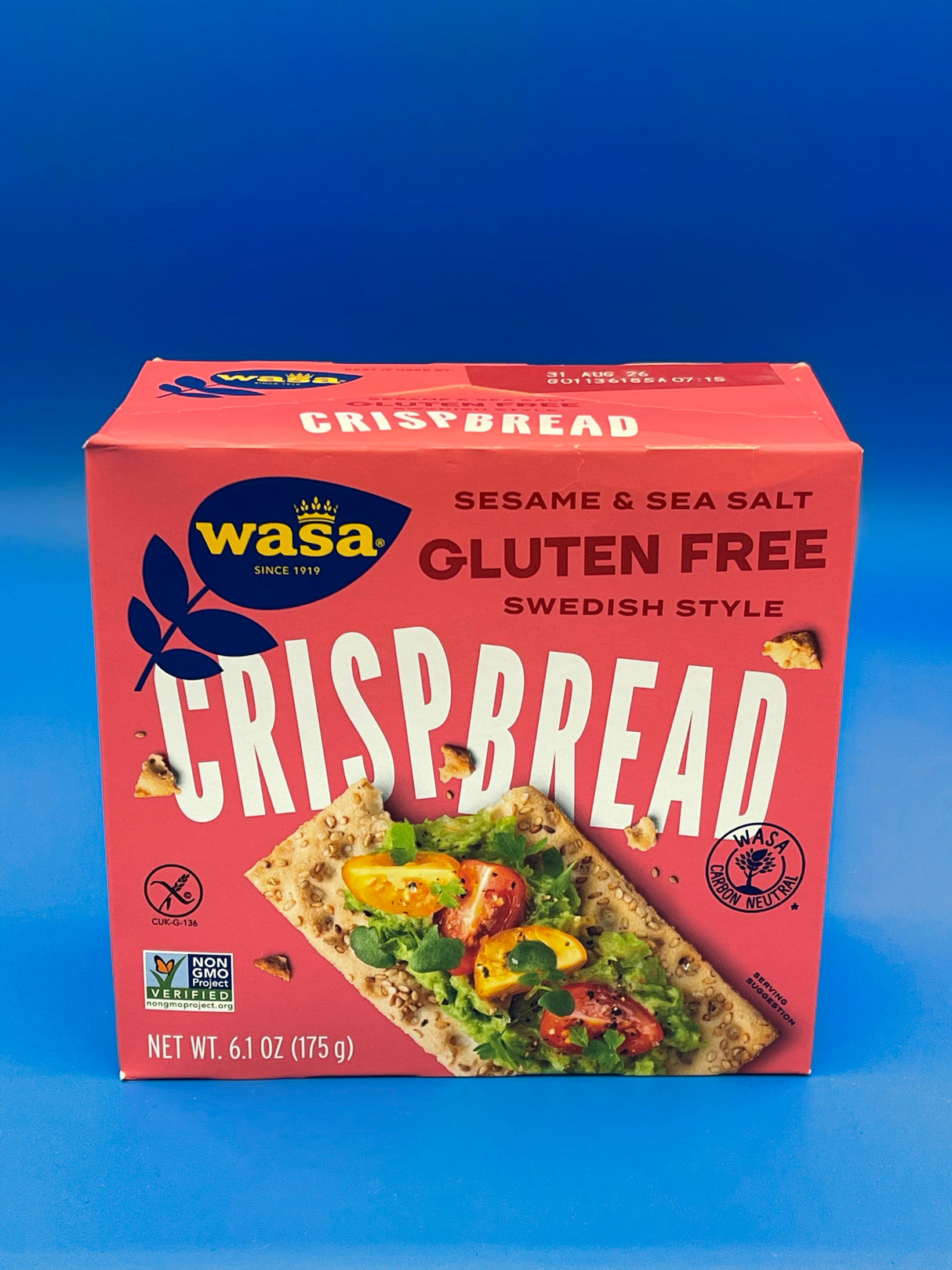 Wasa Gluten Free Sesame & Sea Salt Crispbread