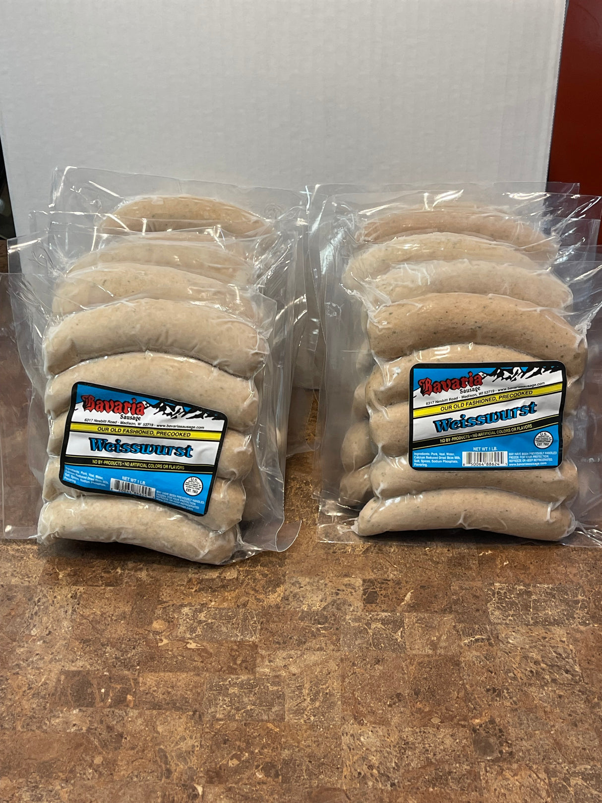 Weisswurst - 10 1# Packs