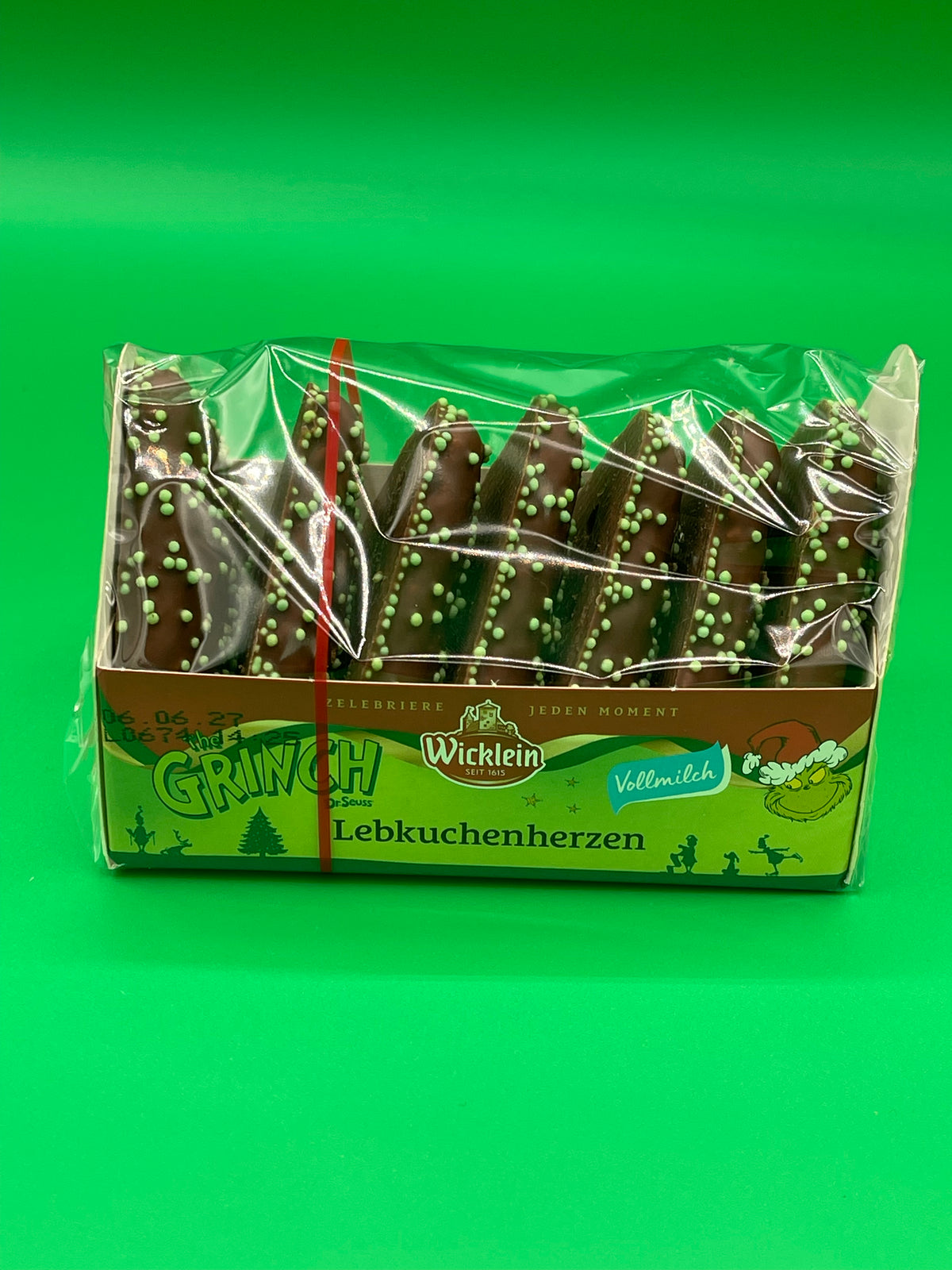 Wicklein Lebkuchenherzen Grinch