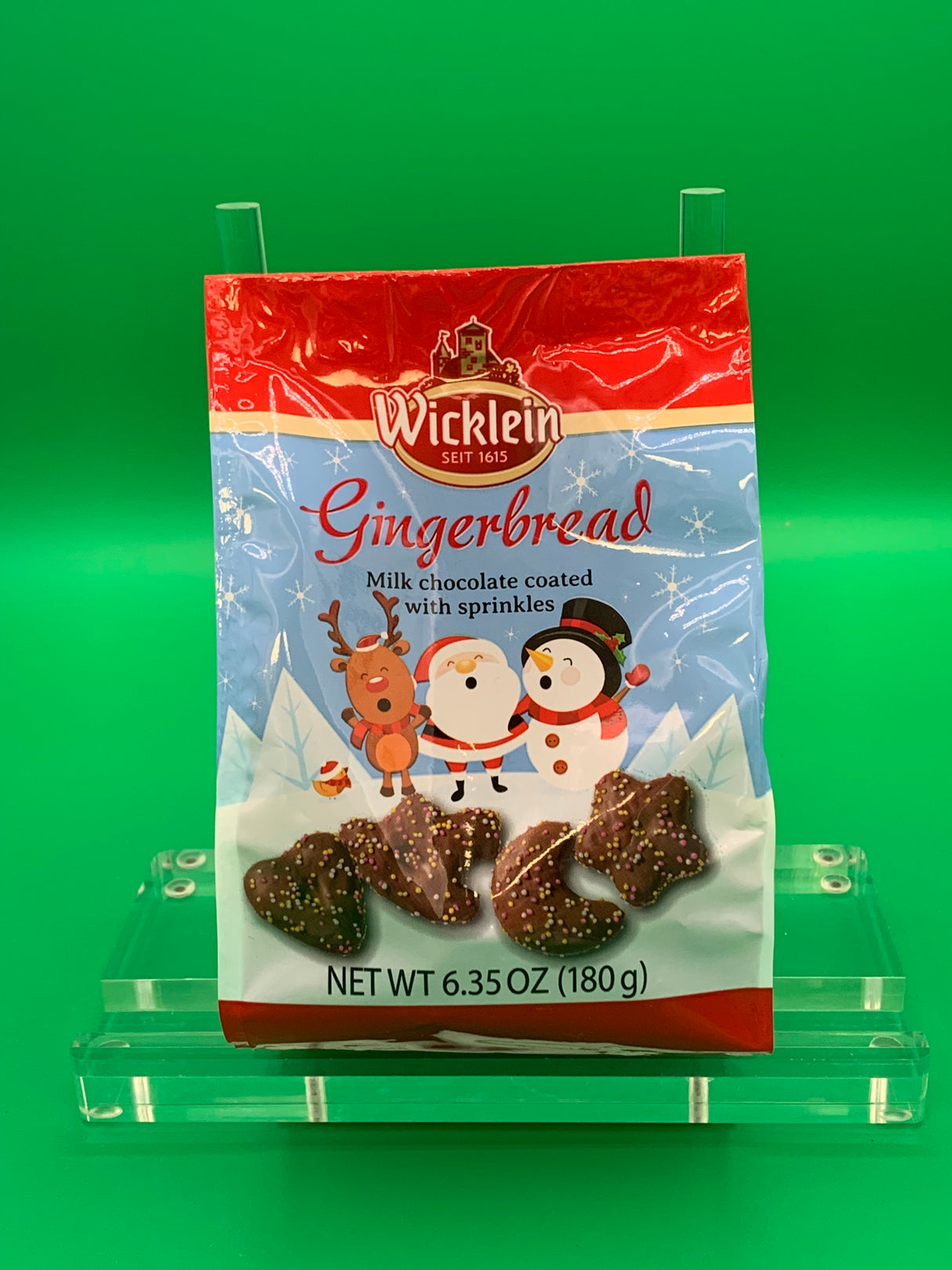 Wicklein Milk Choc Gingerbread with Sprinkles