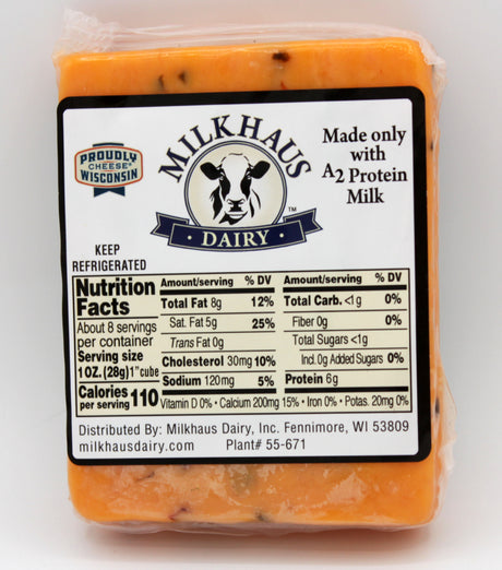 Milkhaus A2 Jalapeno Cheddar (8oz)