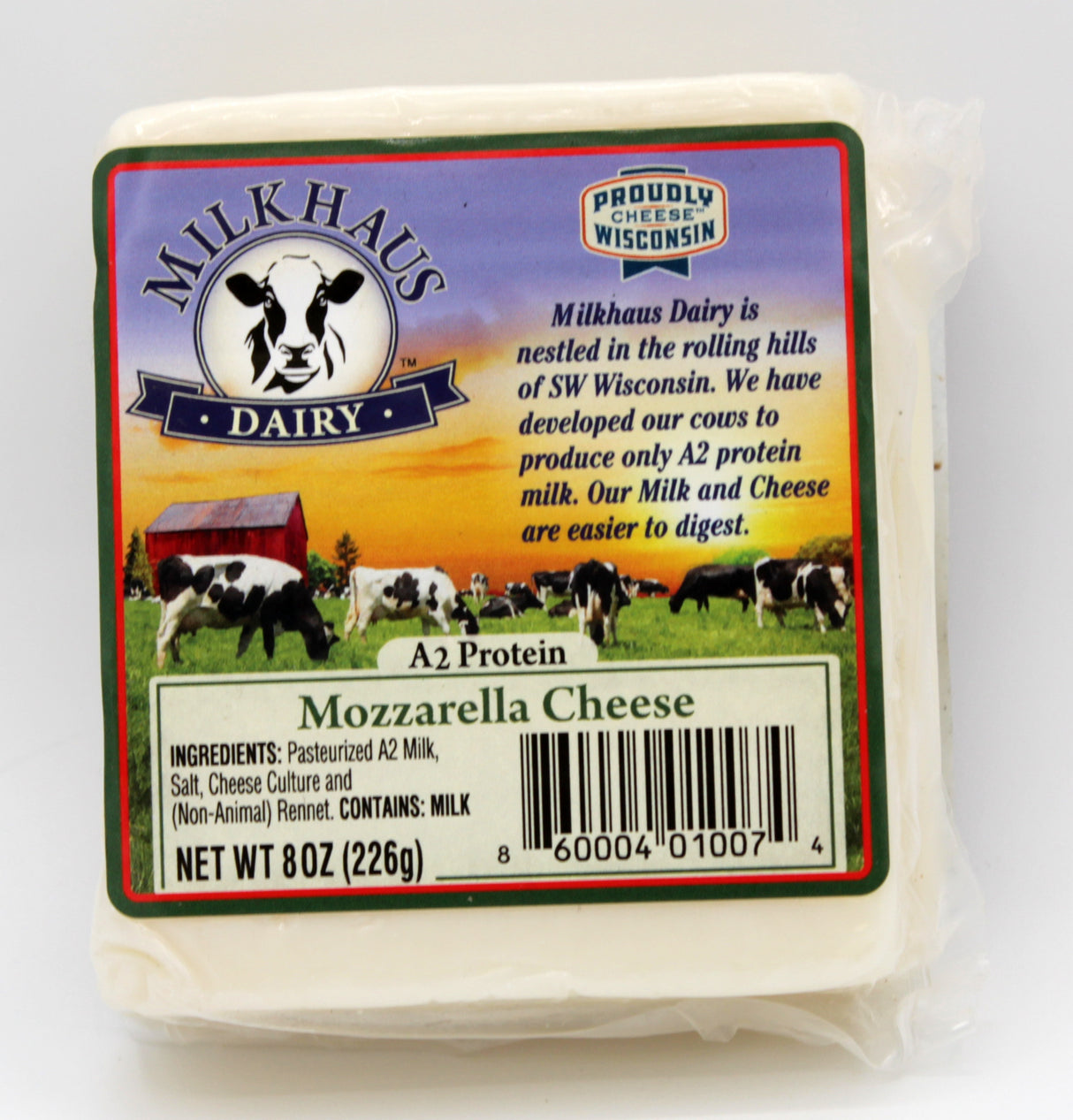 Milkhaus A2 Mozzarella (8oz)