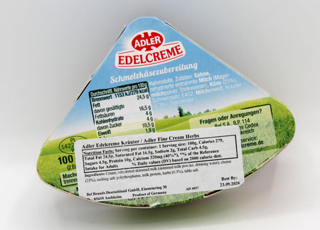 Adler EdelCreme Spreads - Krauter