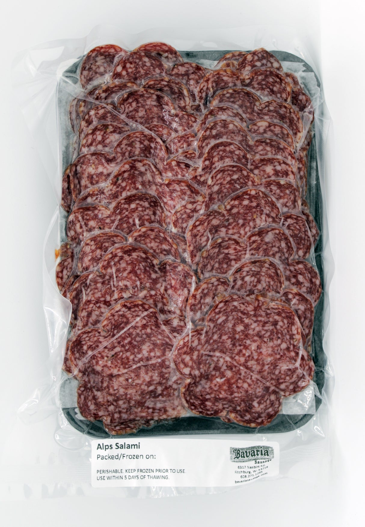 Alps Mailander Salami 1lb. Sliced