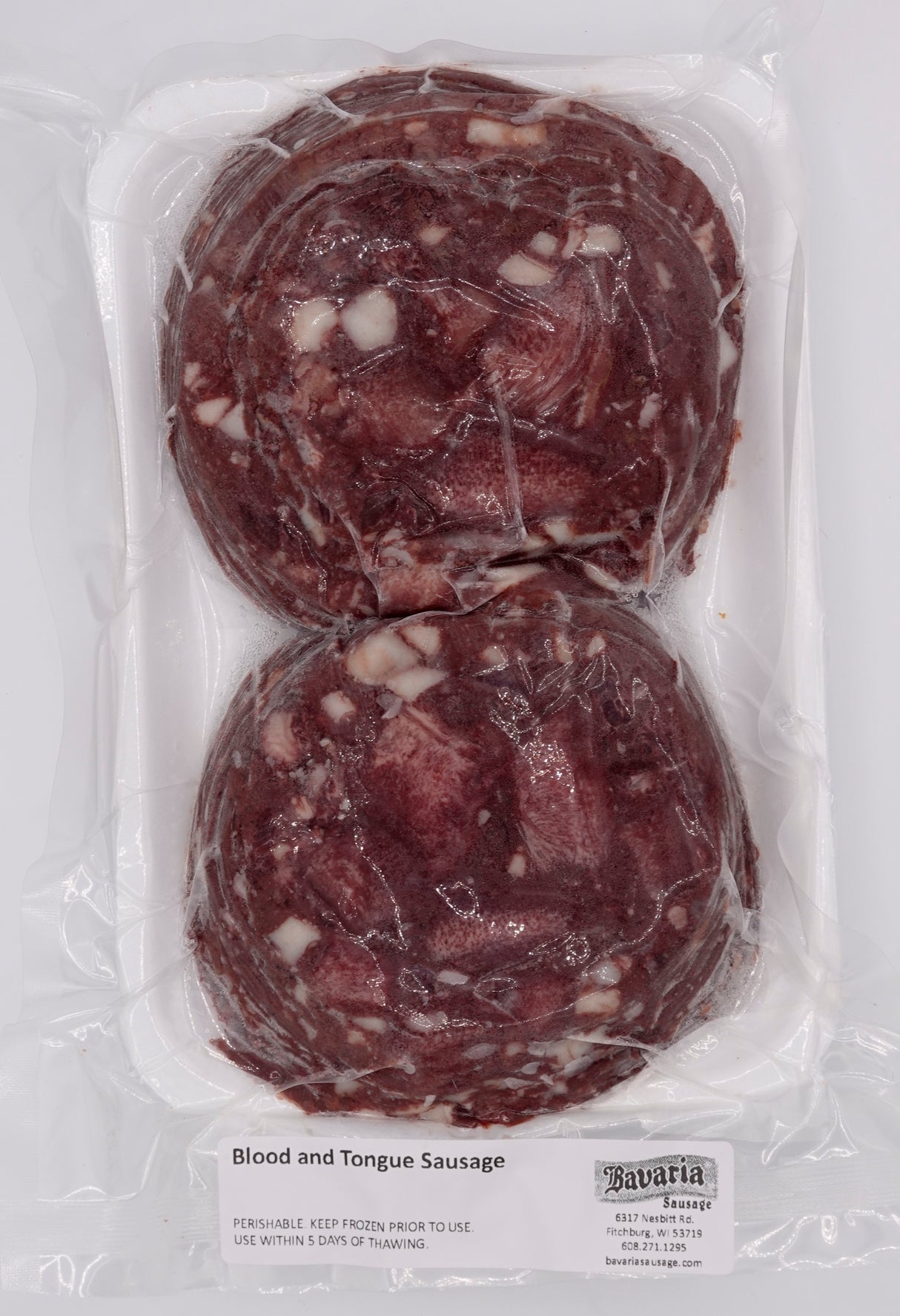 Blood and Tongue Sausage 1lb Sliced