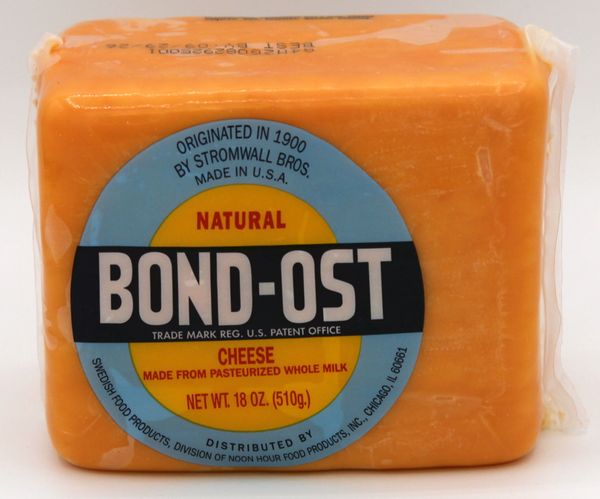 Bond Ost "Farmers Cheese" - Plain - 18oz. Average