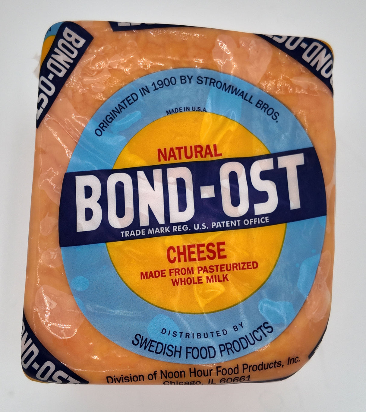 Bond-Ost "Farmers Cheese" - Plain - 2lb Average