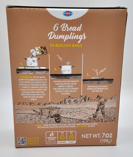 Dr. Willi Knoll 6 Bread Dumplings