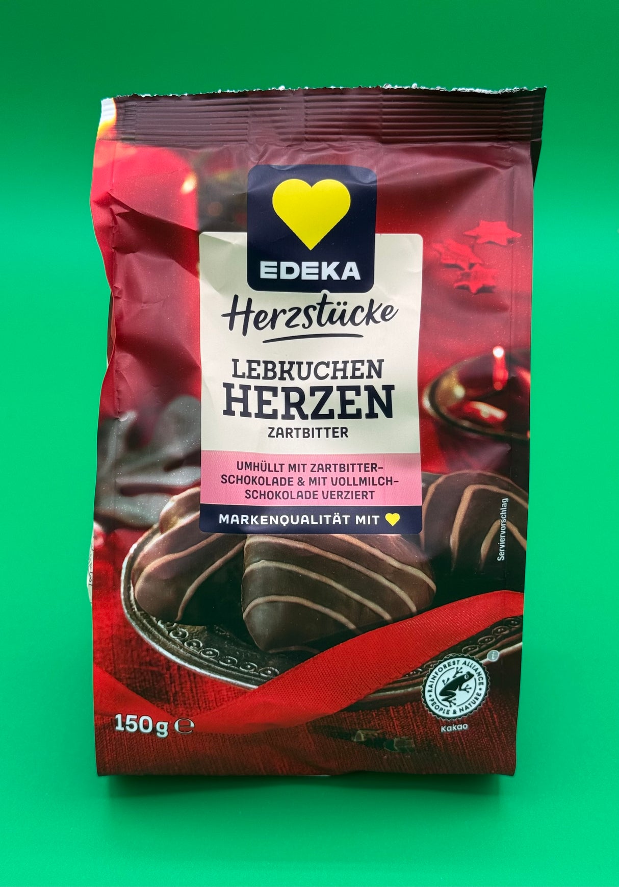 Edeka Lebkuchen Herzen Zartbitter