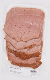 Thick Sliced Fleischkase Leberkase for Frying - 16oz