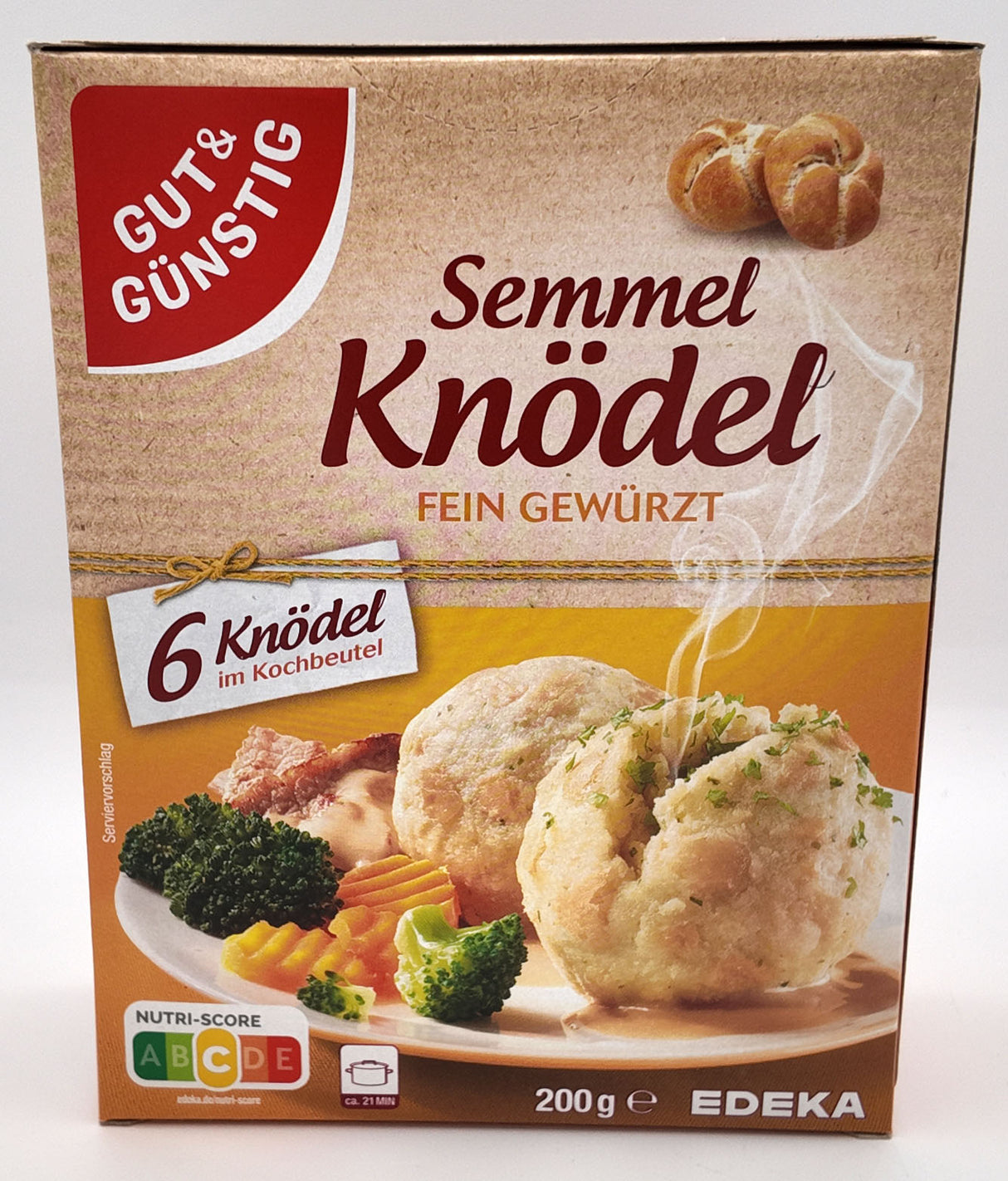G&G Semmel knodel in Cooking Bags