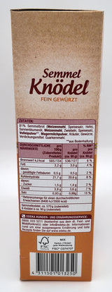 G&G Semmel knodel in Cooking Bags