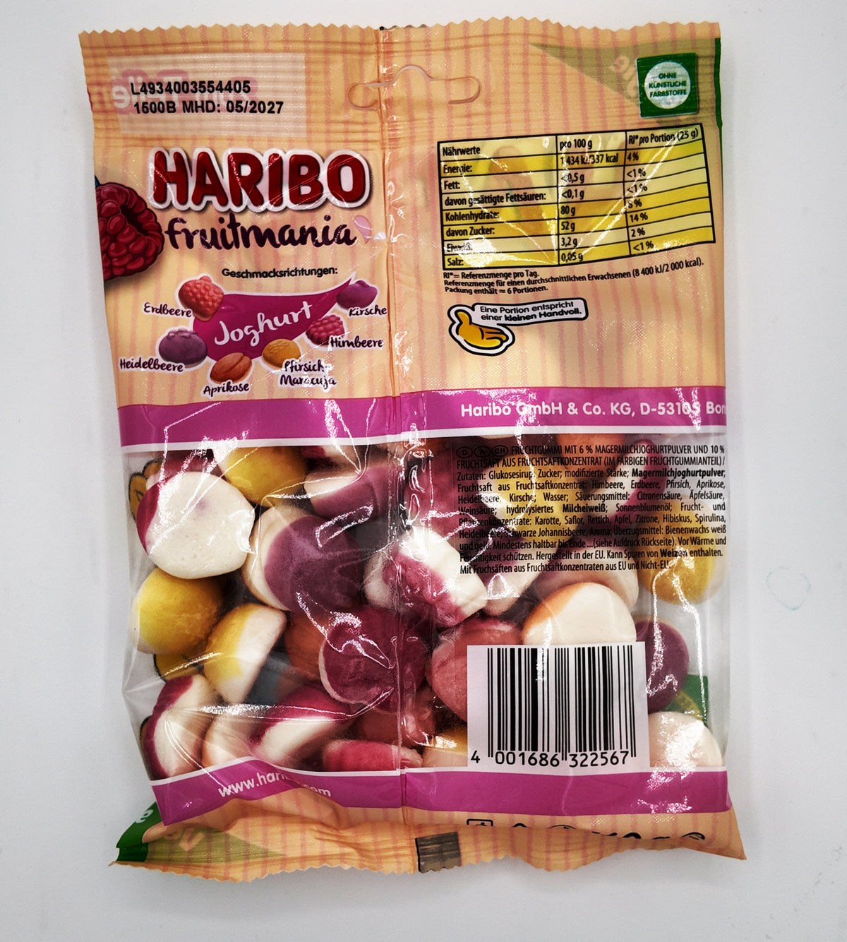 Haribo Fruit Mania Joghurt
