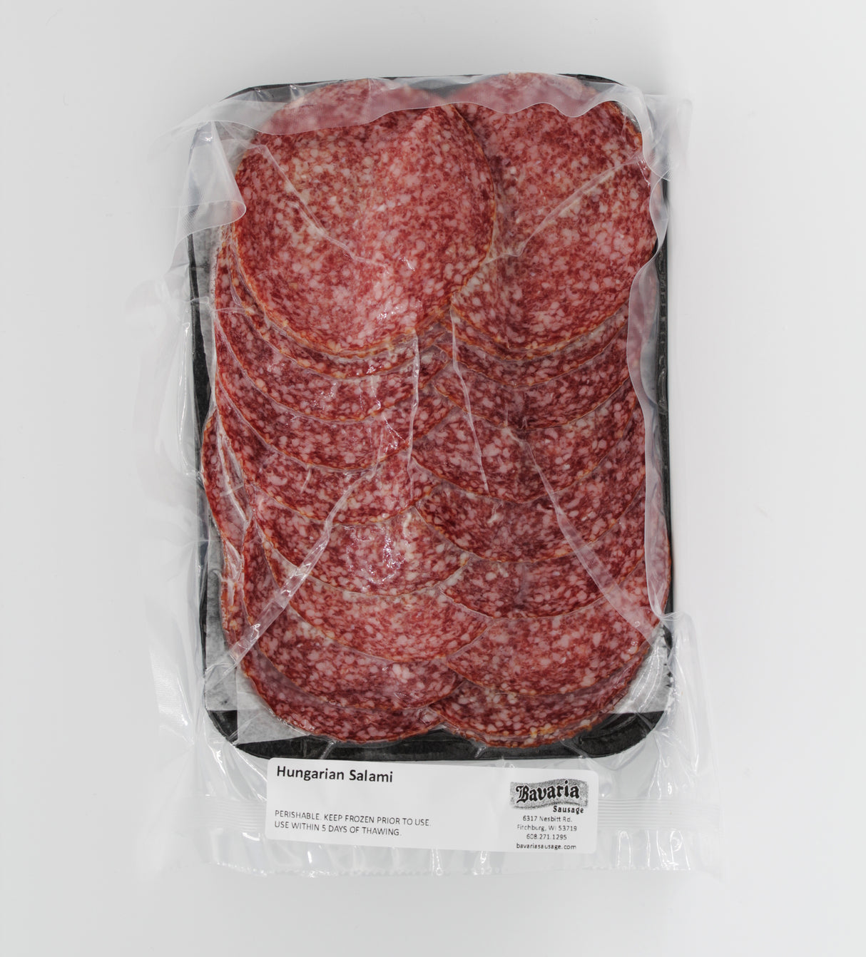 Bavaria's Hungarian Salami - 1lb Sliced