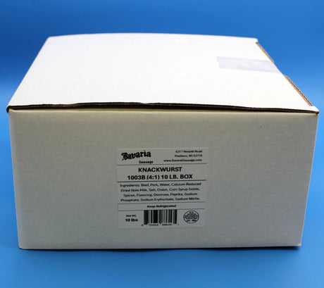 Knackwurst 10lb box