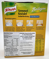 Knorr Semmel Knodel in Cooking Bags