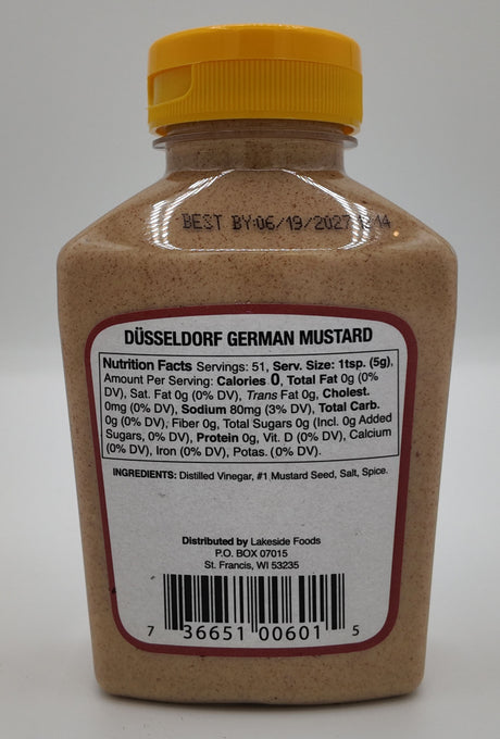 Lakeside's Dusseldorf Mustard