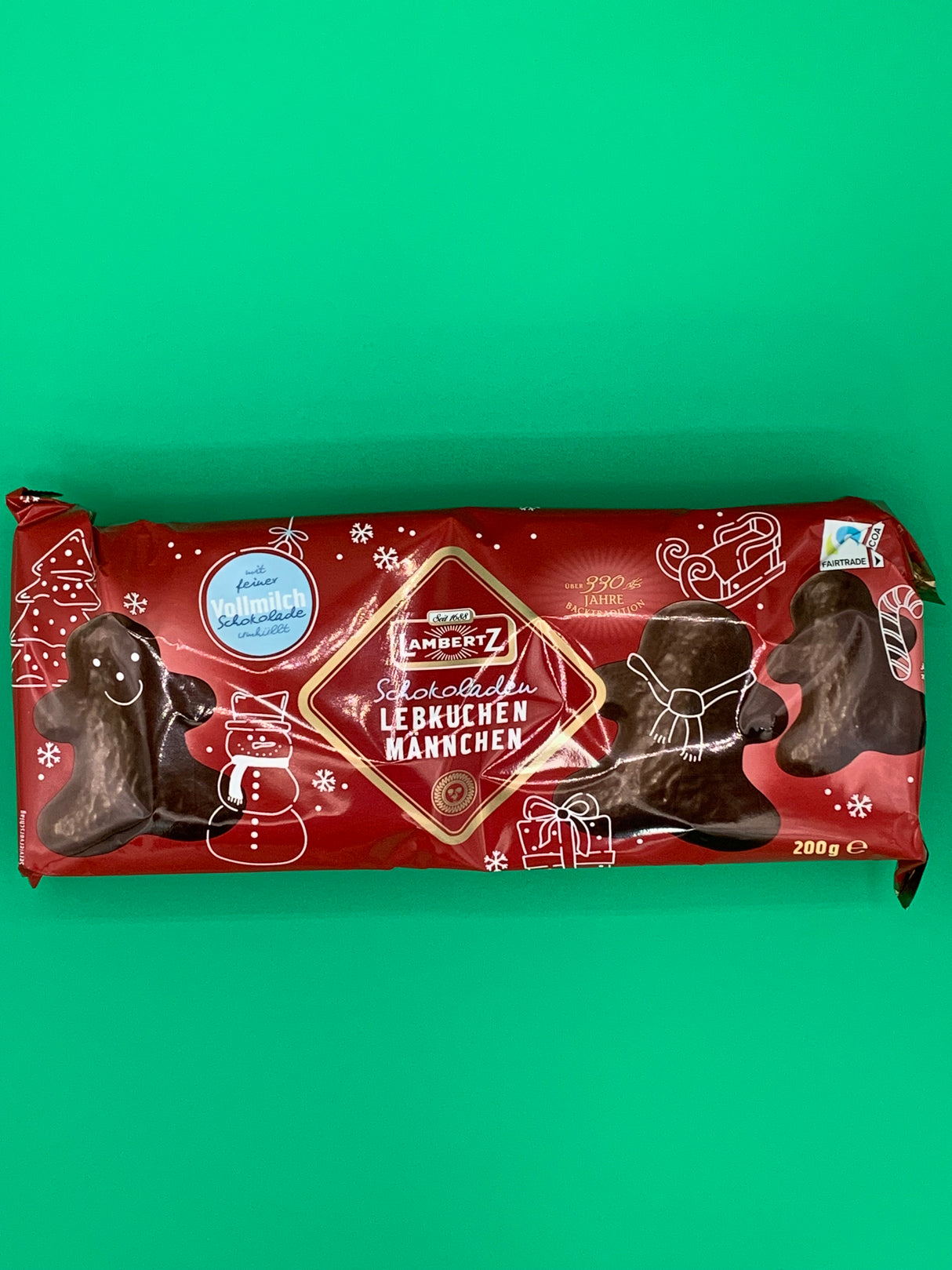 Lambertz Schokoladen Lebkuchen Mannchen Vollmilch