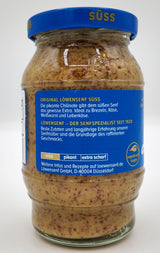 Lowensenf Bavarian Sweet Mustard (Blue Label)