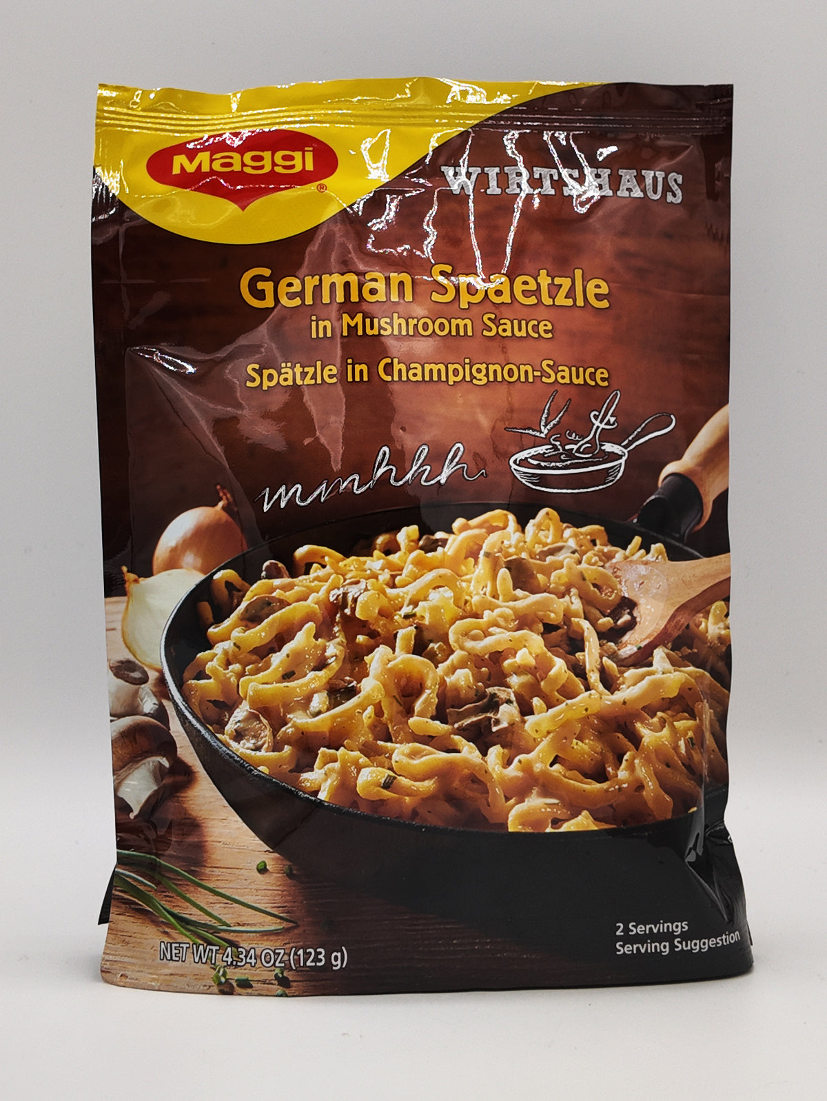 Maggi German Spaetzle in Mushroom Sauce