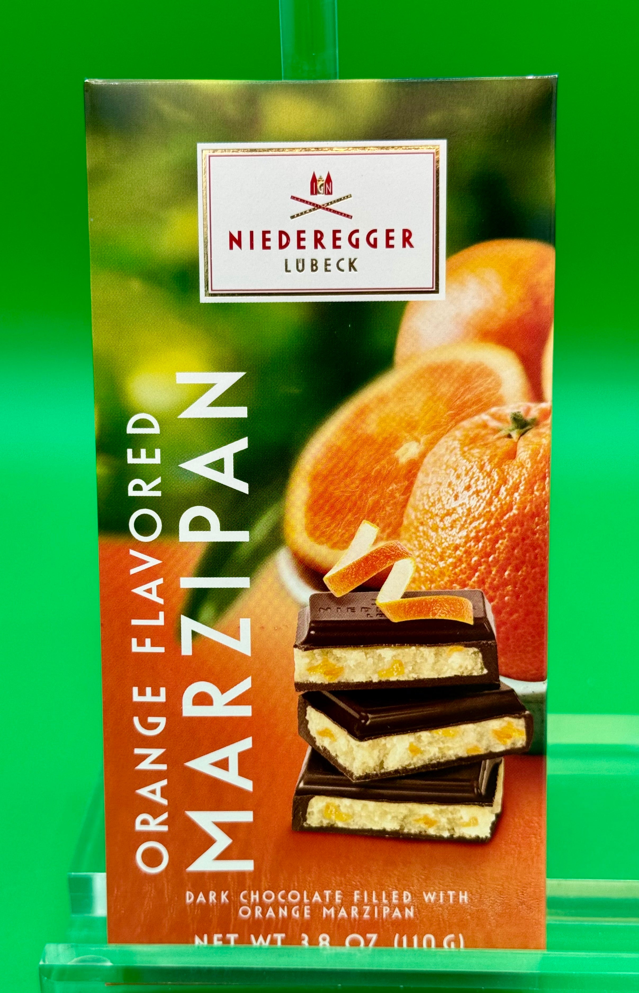 Niederegger Marzipan Classic Bar Orange – Bavaria Sausage
