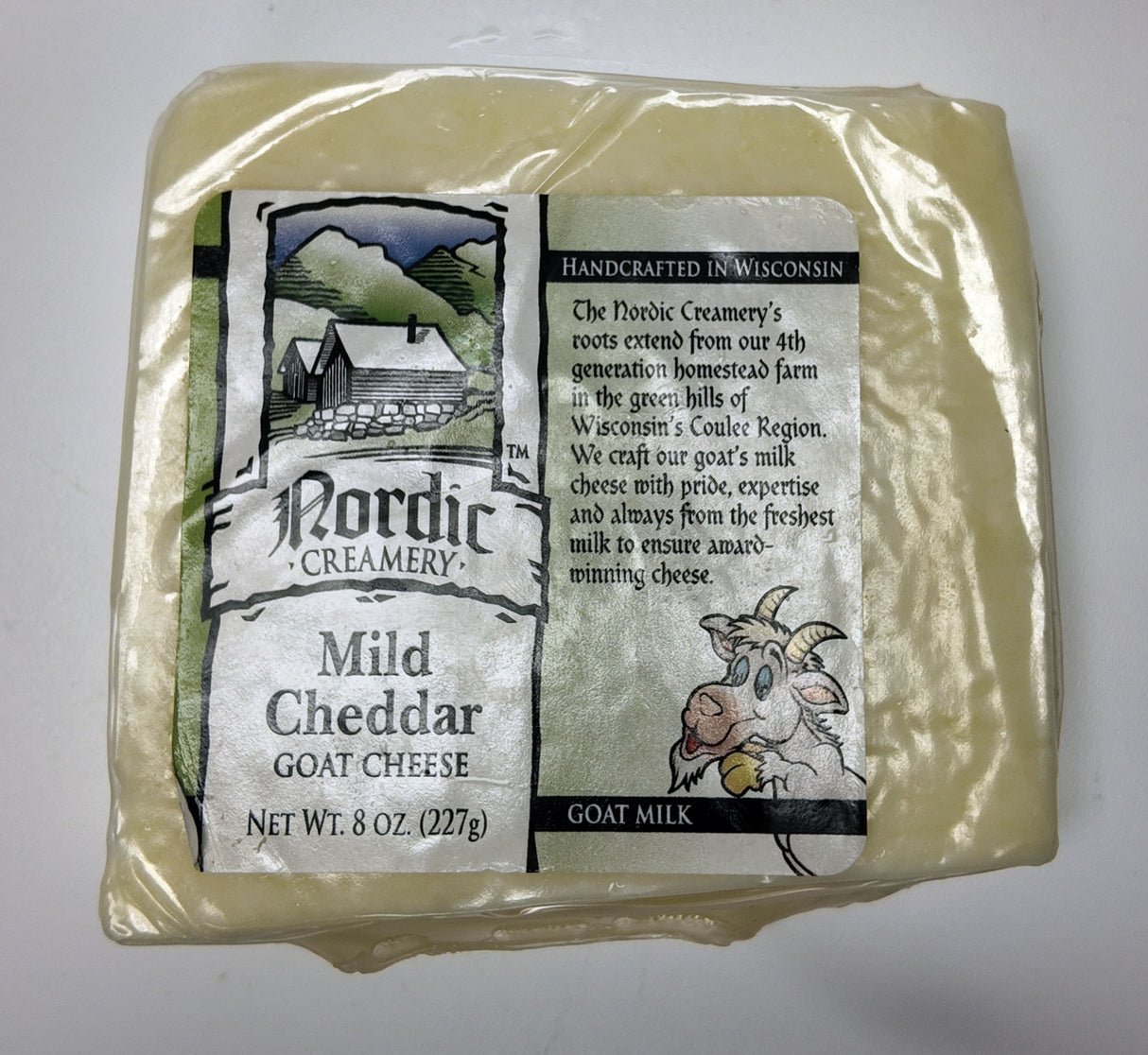 Nordic Creamery Goat Cheese - Mild Cheddar