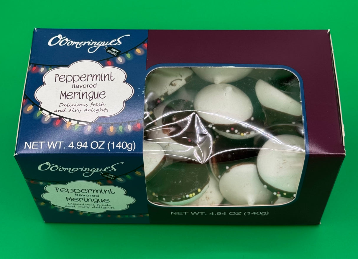 Ooomeringues Peppermint Meringues