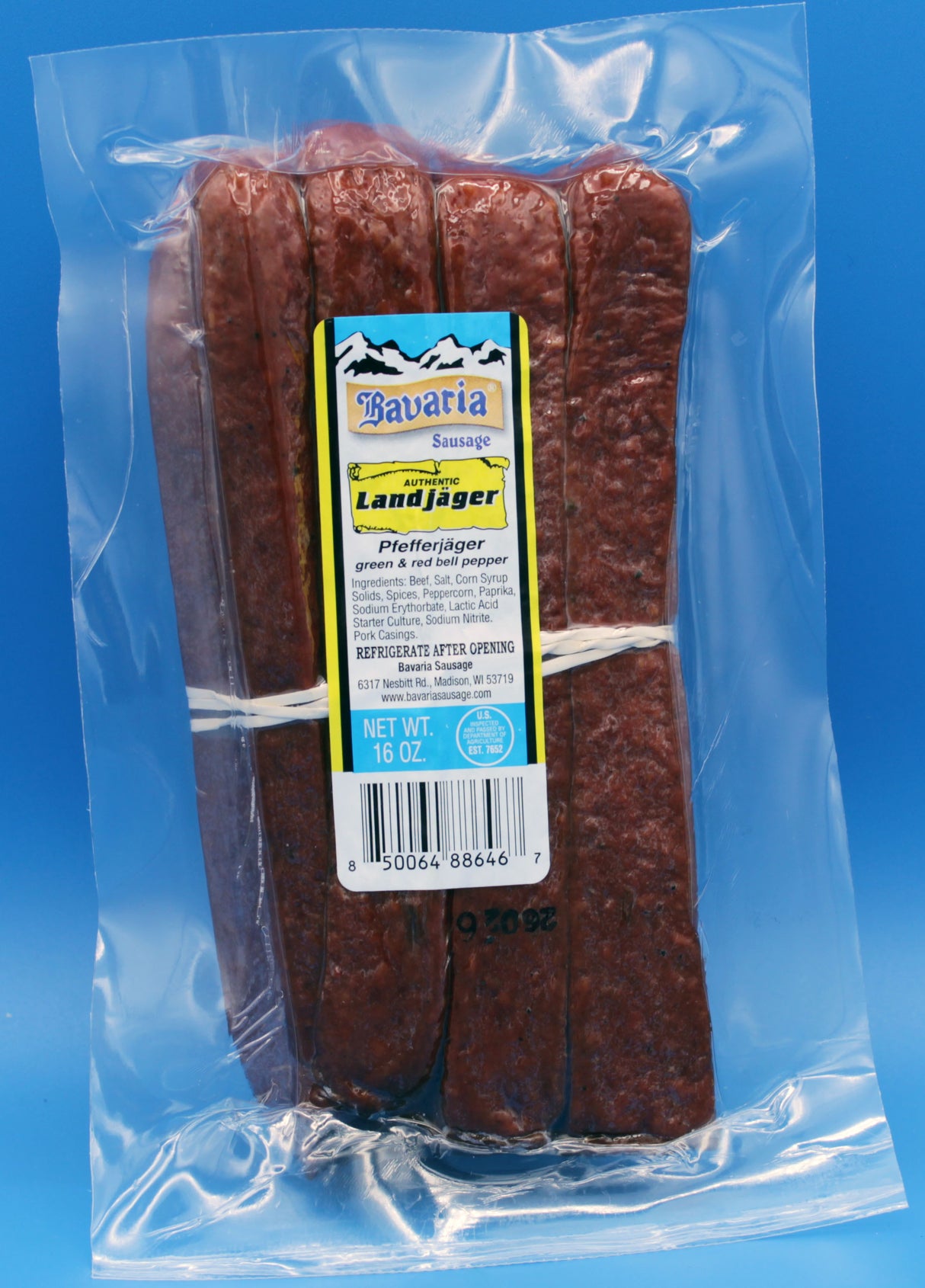 Pepper Landjager (Pfefferjager) 6pk