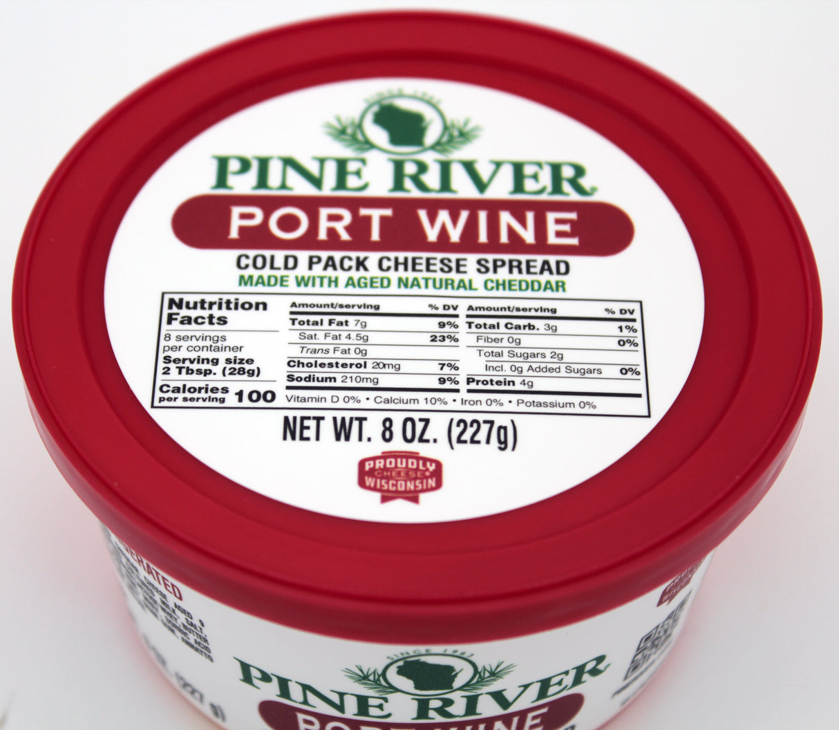 Pine River Port Wine Cheese Spread
