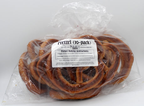 Authentic Bavarian Soft Pretzels 10-pack