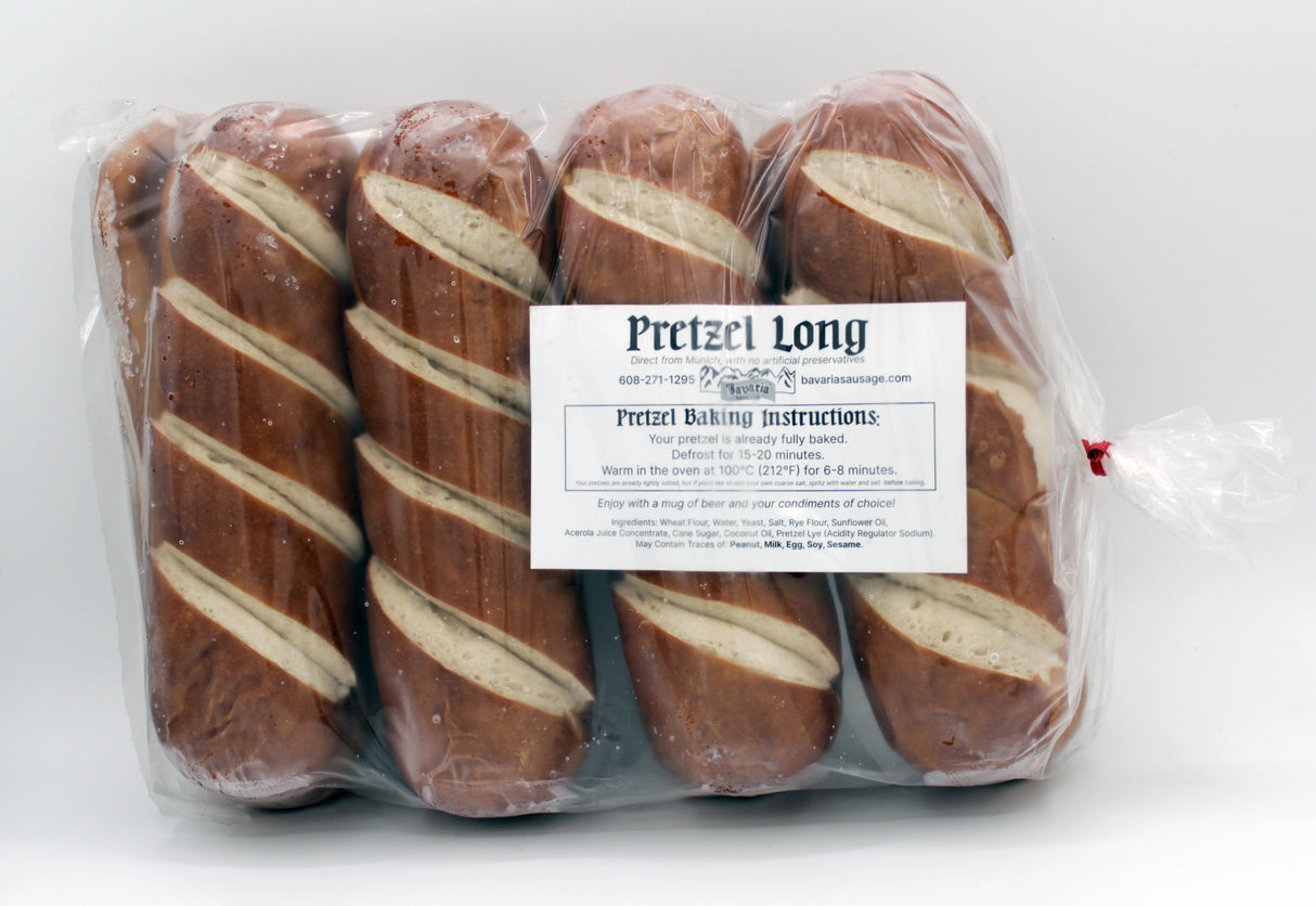 German Pretzel Sandwich "Longs" (Laugen)