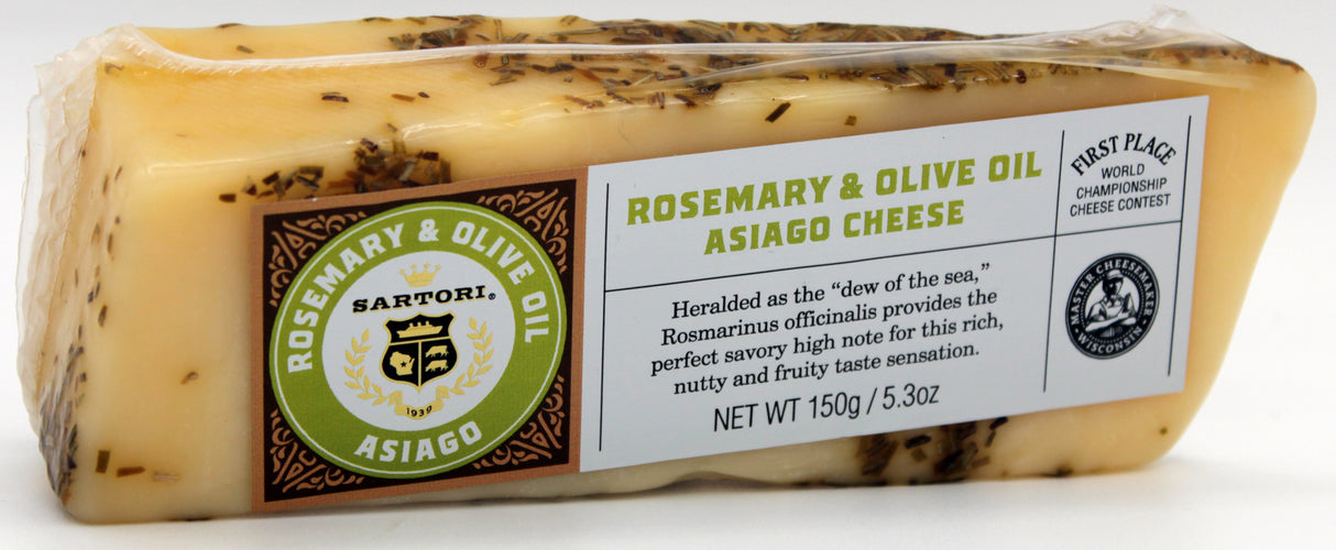 Sartori Rosemary & Olive Oil Asiago Wedge 5.3oz