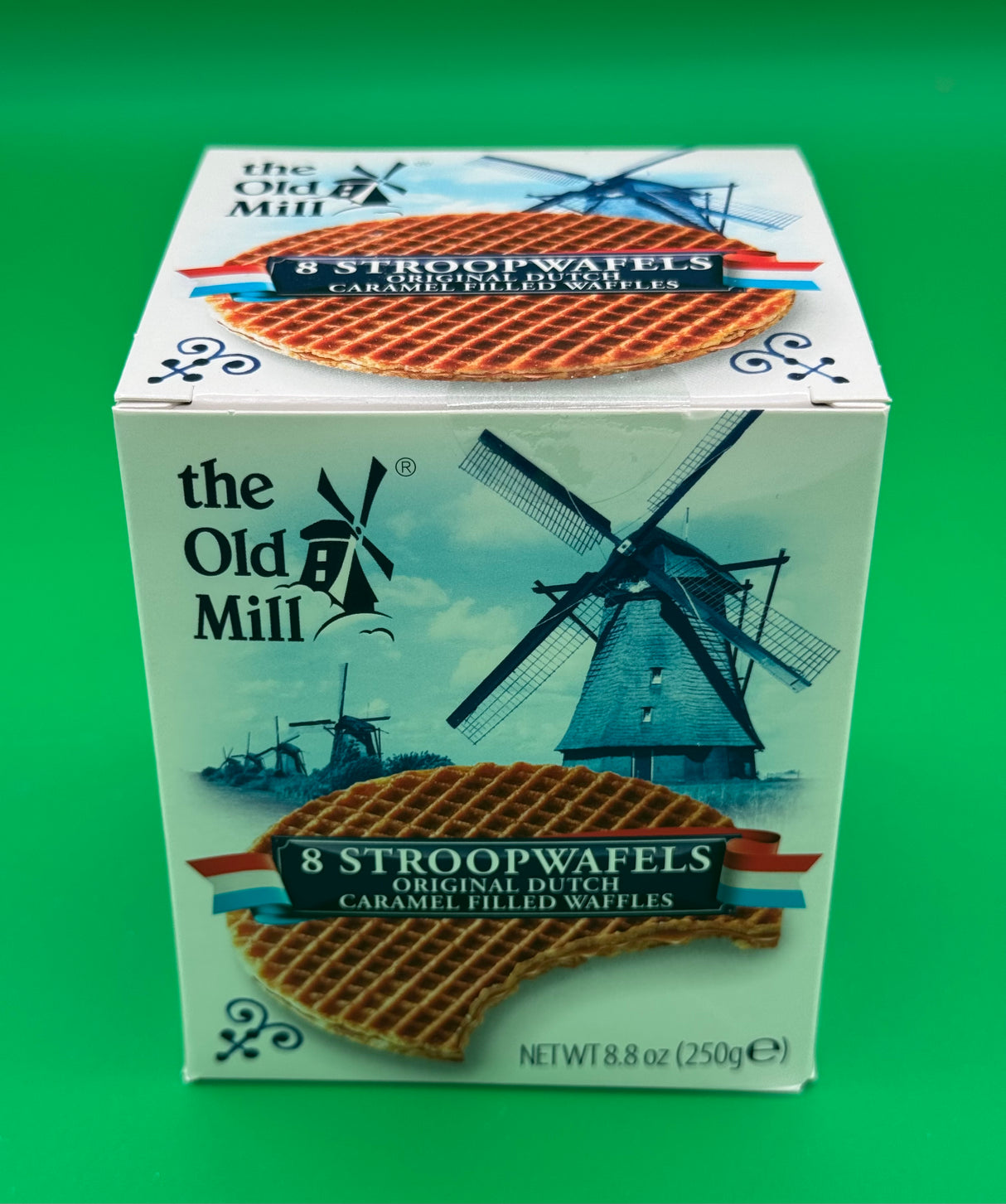 The Old Mill Stroopwafels 8pc - Box 8.8oz