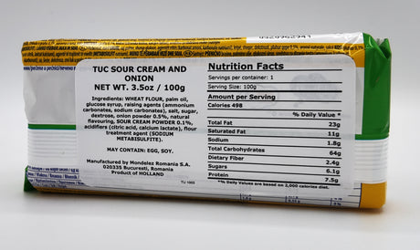 Tuc Sour Cream and Onion
